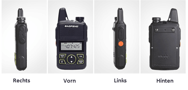 Bild Nr. 10 Baofeng BF-T1 Mini Walkie Talkie