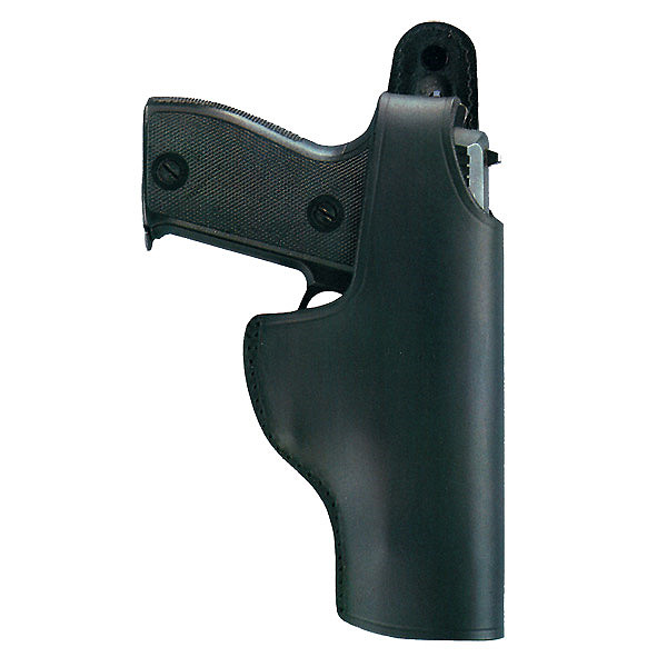 Universal Pistolenholster Leder schwarz AKAH ESCORT