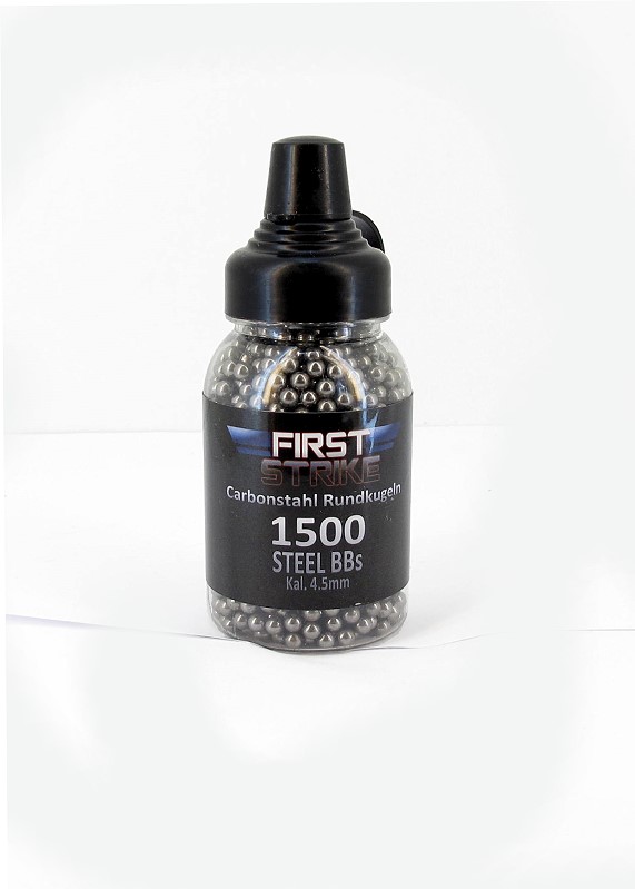 First Strike 1500 4,5mm Carbone BB  .177 Kst. Flasche