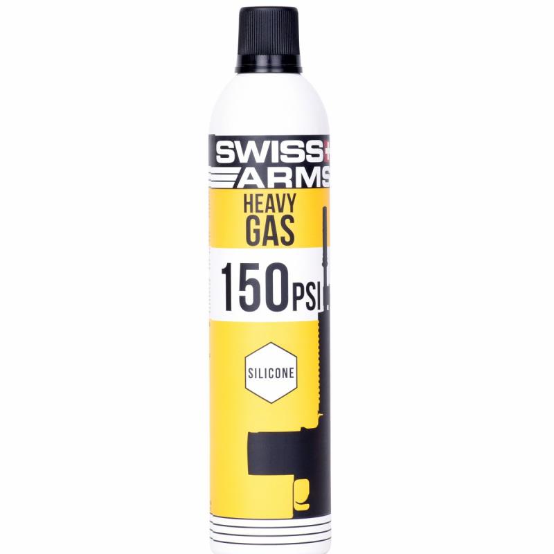 Heavy Gas 600 ml - Airsoft Swiss Arms 150PSI