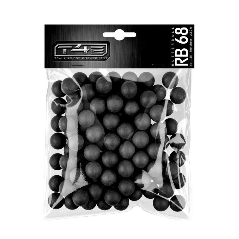 T4E RB 68 Rabberballs Gummikugeln Kaliber .68