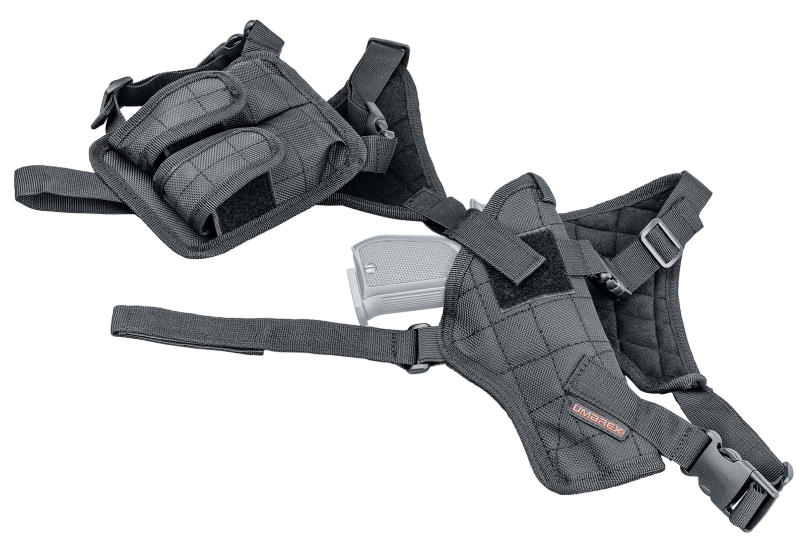 Schulterholster mit zwei Magazintaschen