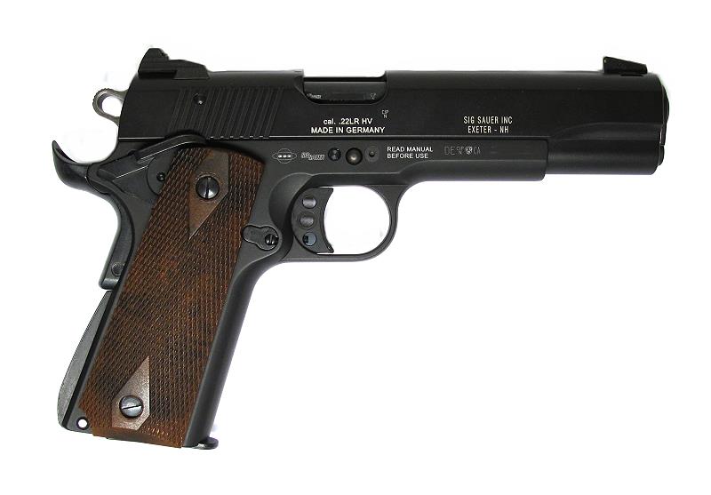 SIG SAUER 1911 .22 brniert