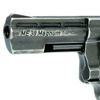 Bild Nr. 02 Revolver ME 38 Magnum ant.Holzgriff 9mm RA