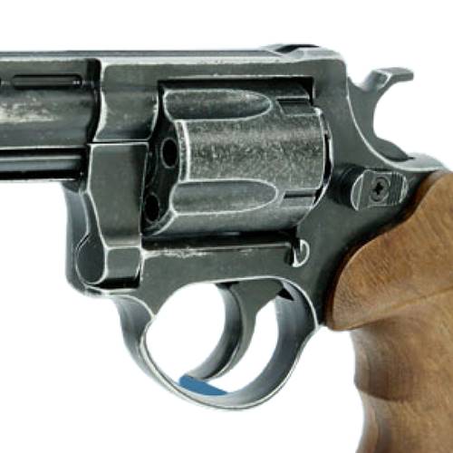 Bild Nr. 03 Revolver ME 38 Magnum ant.Holzgriff 9mm RA