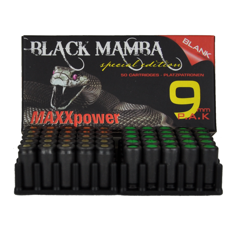 Mamba 9mm PAK MaxxPower Victory 50 Schuss