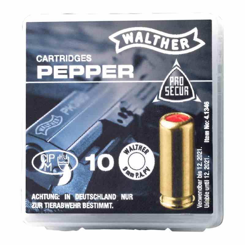 Walther Defense-Pfefferpatrone 9mm PA 