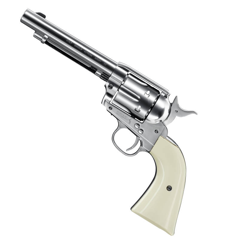 Bild Nr. 02 Colt Single Action Army 45 4,5 mm BB Nickel