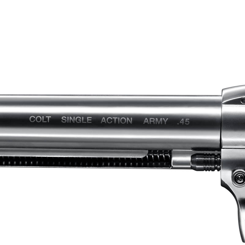 Bild Nr. 07 Colt Single Action Army 45 4,5 mm Diabolo Nickel