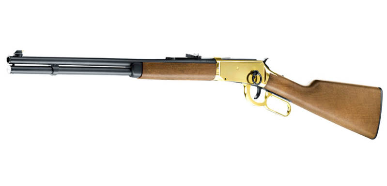 Bild Nr. 02 Cowboy Rifle Winchester Gold 4,5mm Luftgewehr