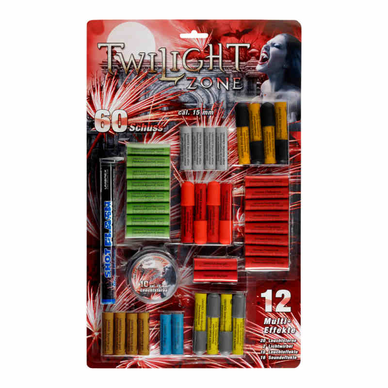 Twillight Zone Schu Silvester Pyrotechnik 15mm