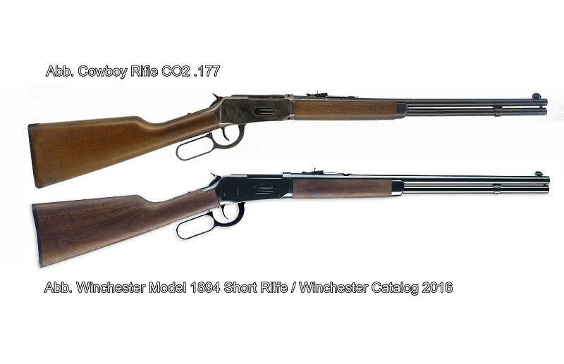 Bild Nr. 22 Cowboy Rifle Winchester 4,5mm Luftgewehr