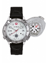 Kompass-Uhr Wenger Compass Navigator Herren Armbanduhr
