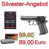 Silvester Angebot Pistole Cop - 50 Patr. 9mm - Magic Five Pyro