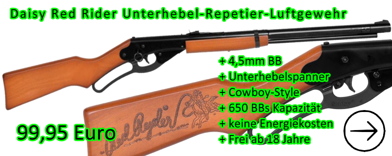 Red Raider Luftgewehr Unterhebel-Spanner Winchester-Style von Daisy