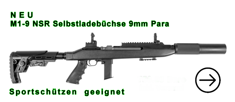 M1 9 NSR Selbtladebüchse 9mm Para